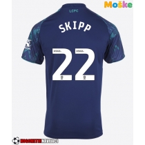 Moške Nogometnih dresov Leicester City Oliver Skipp #22 Gostujoči 2025-26 Kratki rokavi